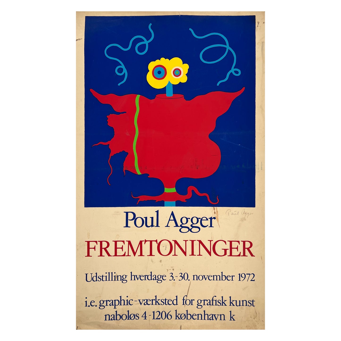 Poul Agger. “Fremtoninger”, 1972