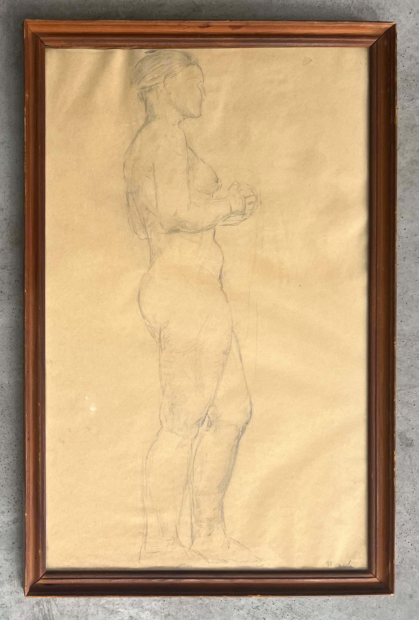 Astrid Noack. Study of a woman