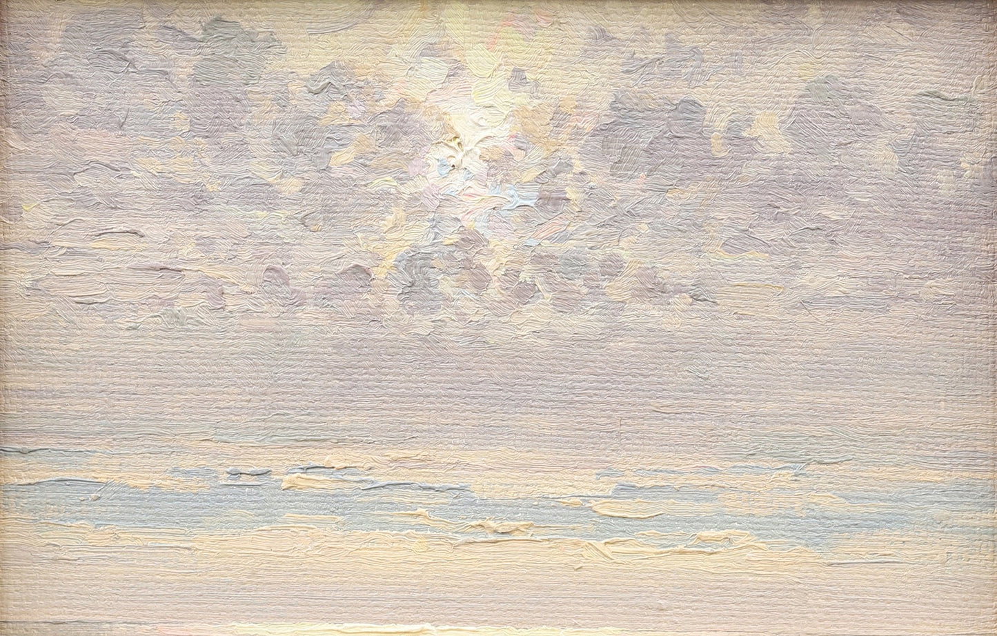 Emil Ekman. Cloud study