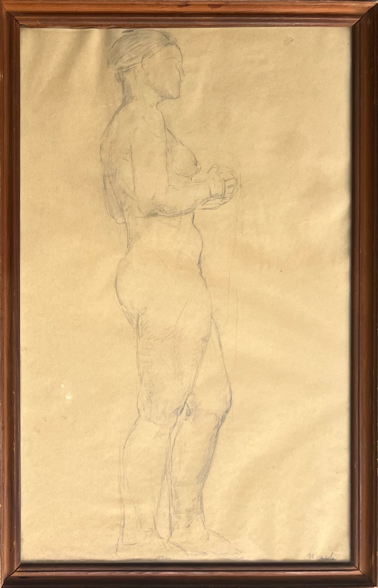 Astrid Noack. Study of a woman