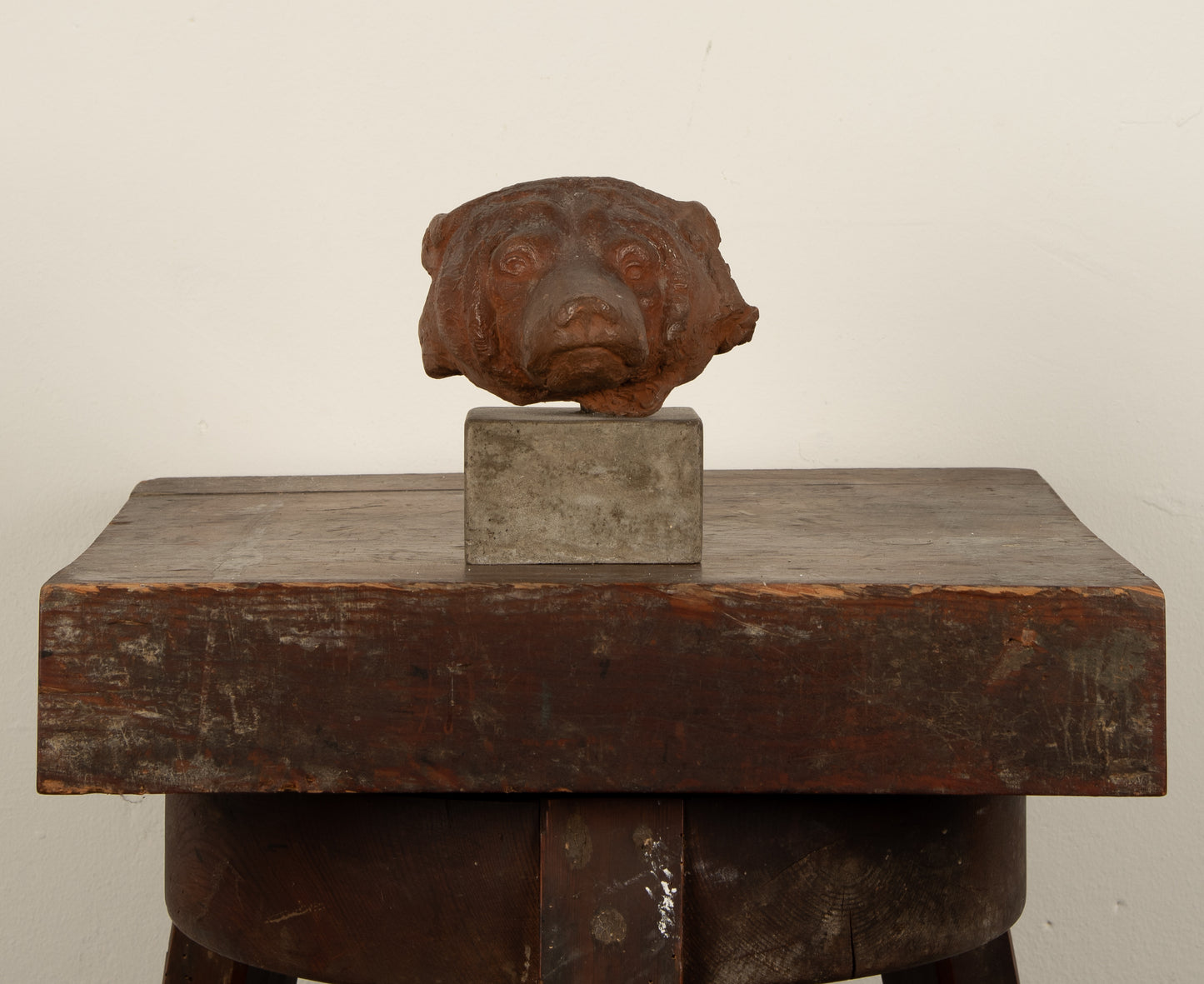 Henry Luckow-Nielsen. Head of a bear, ca. 1940´s