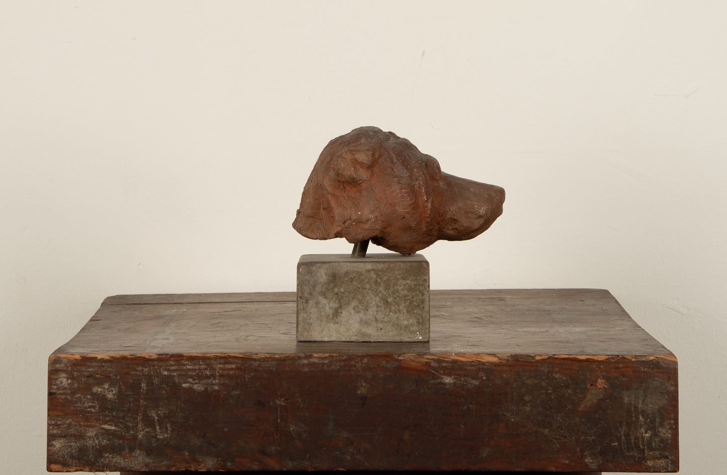 Henry Luckow-Nielsen. Head of a bear, ca. 1940´s