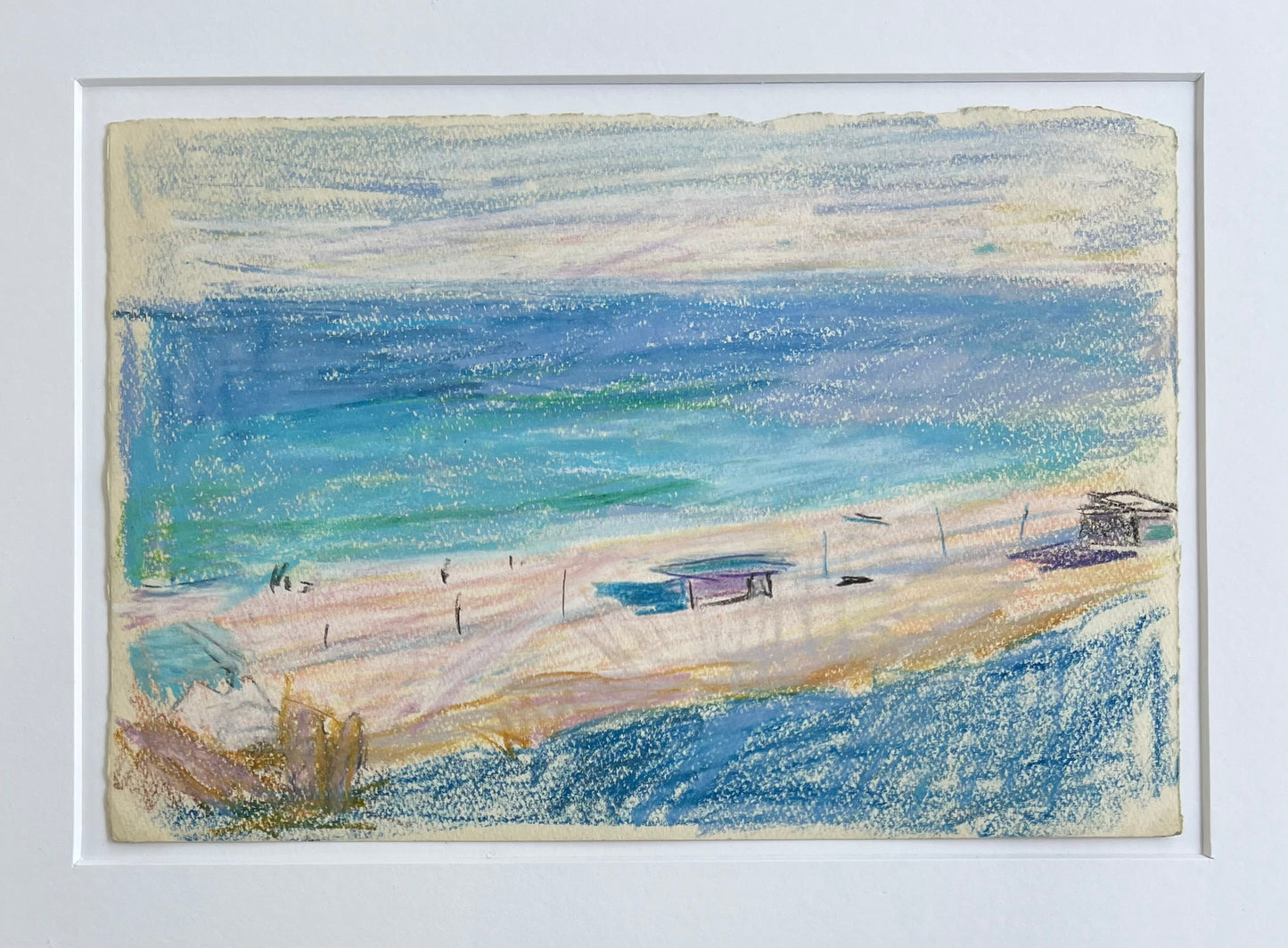 Margrethe Clausen. The beach in Rågeleje