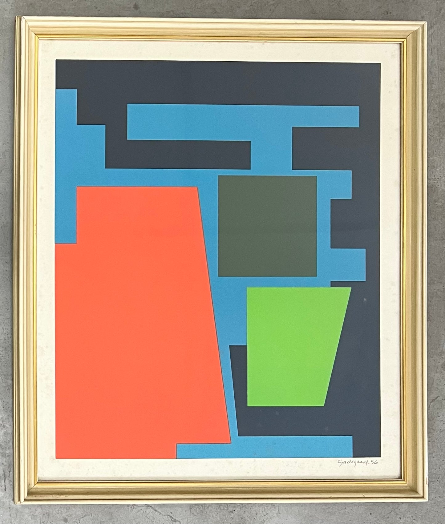 Paul Gadegaard. Composition, 1956