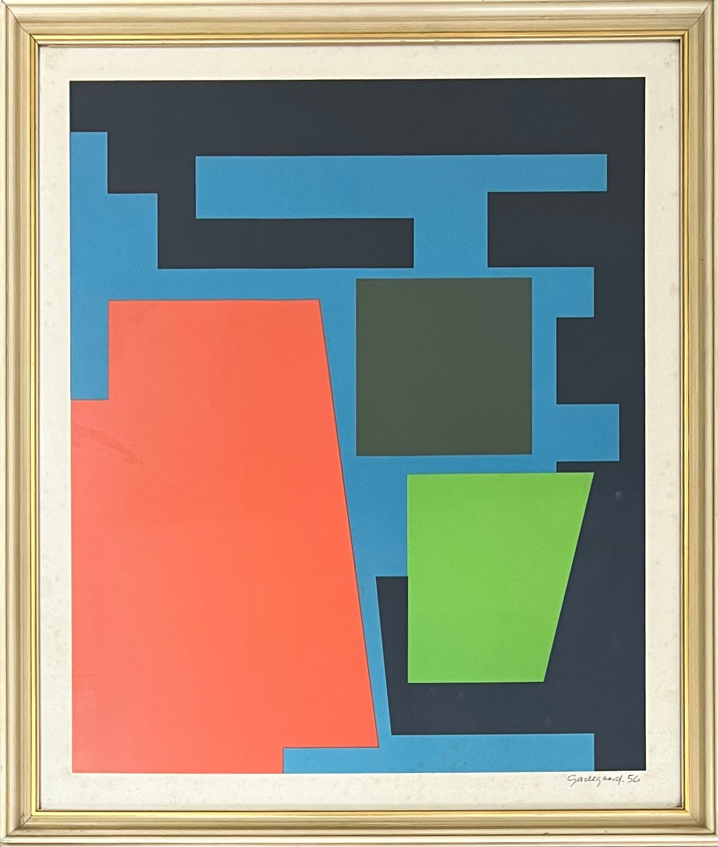 Paul Gadegaard. Composition, 1956