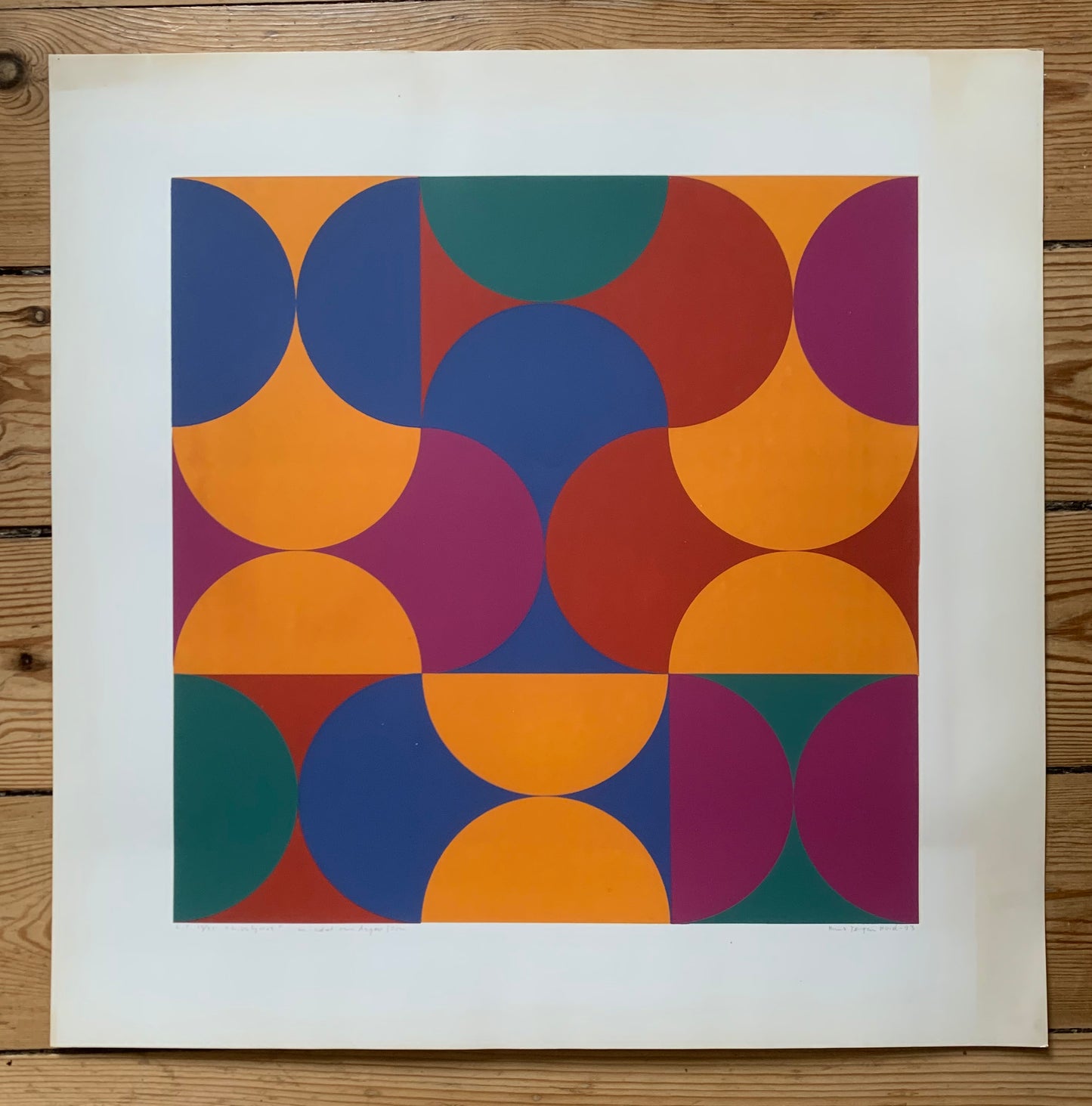 Hans Jørgen Hvid. Composition, 1973